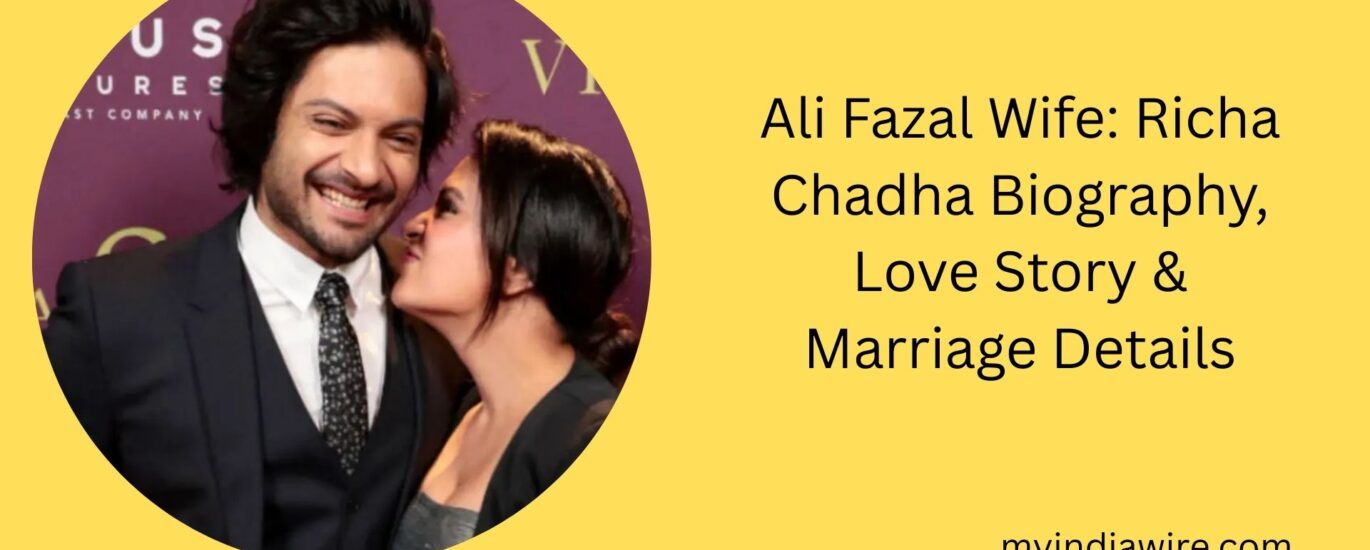 ali fazal wife
