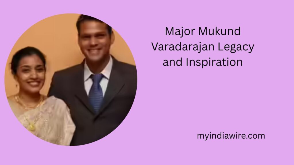major mukund varadarajan wife