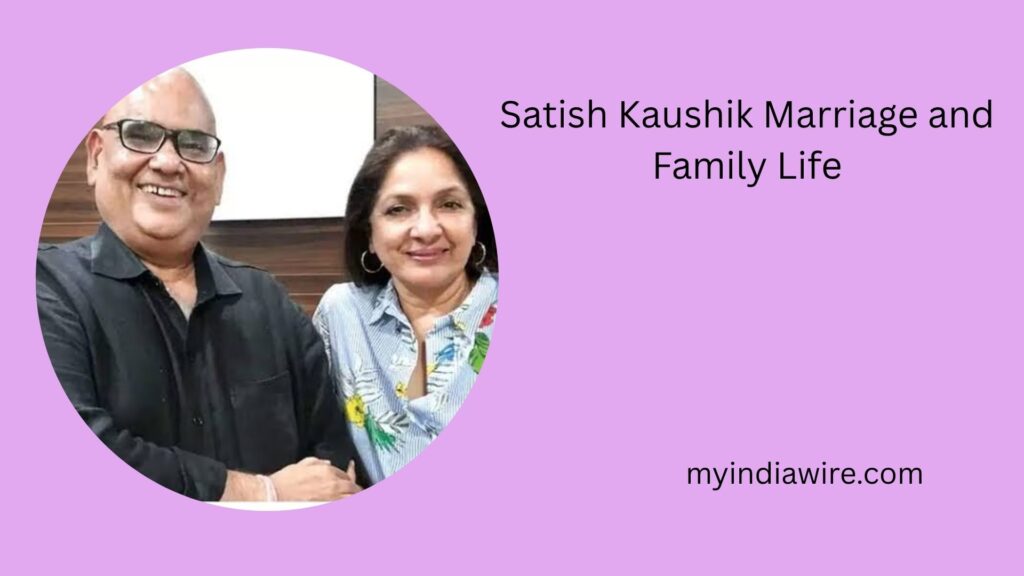 satish kaushik wife