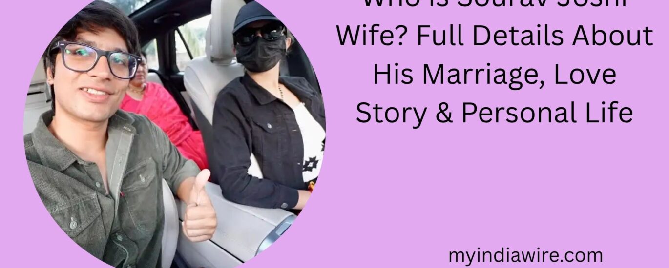 sourav joshi wife