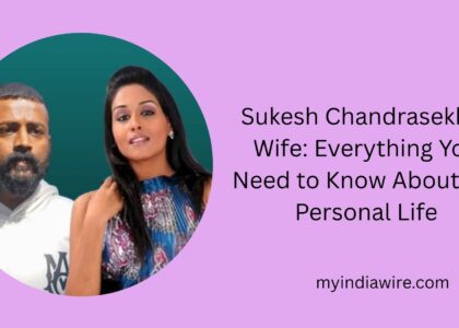 sukesh chandrasekhar wife
