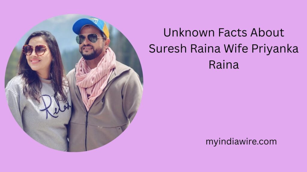 suresh raina wife
