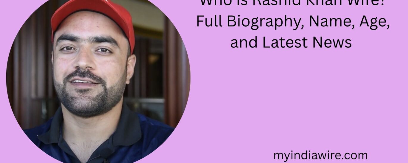 who is rashid khan wife