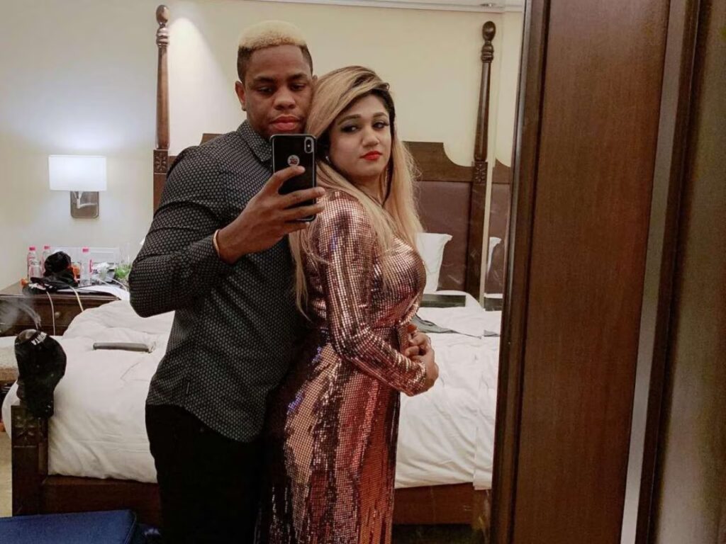 shimron hetmyer wife