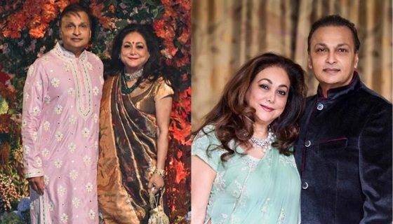 anil ambani wife
