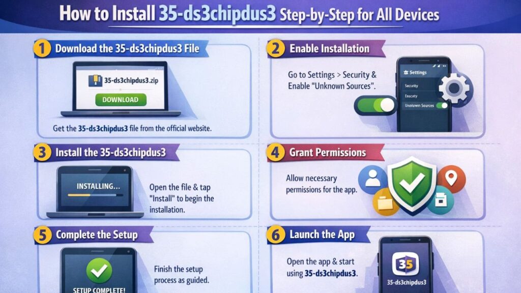 how to install 35-ds3chipdus3