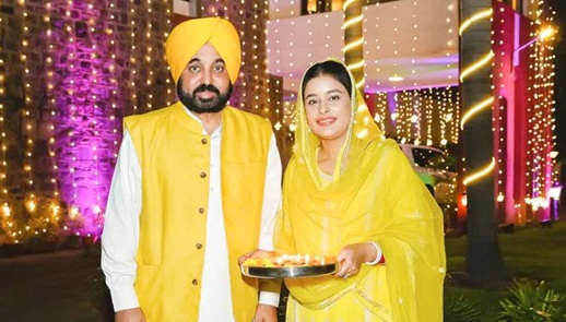 bhagwant mann wife