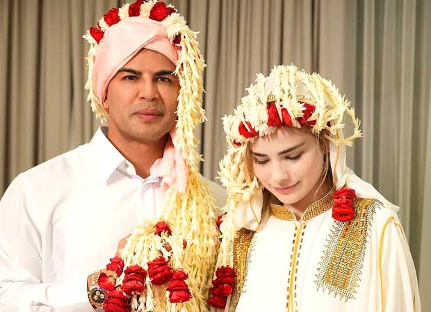 Sahil Khan with wife Milena wedding 2025