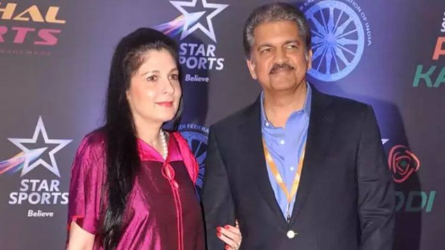 anand mahindra wife