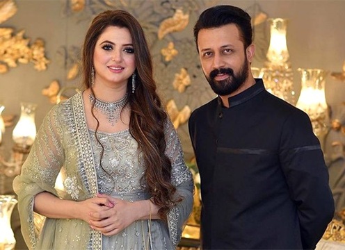 atif aslam wife
