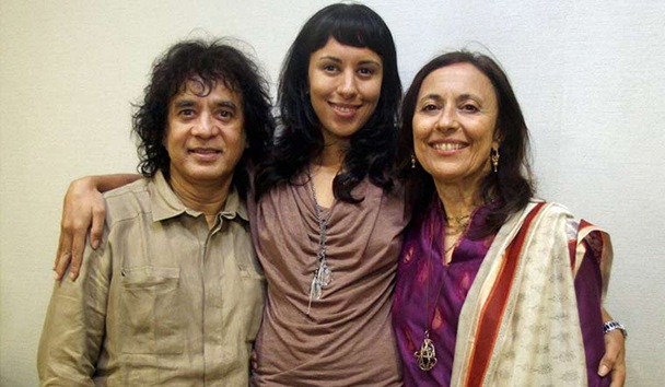 zakir hussain wife