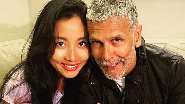 milind soman wife