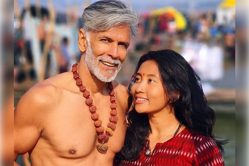 milind soman wife