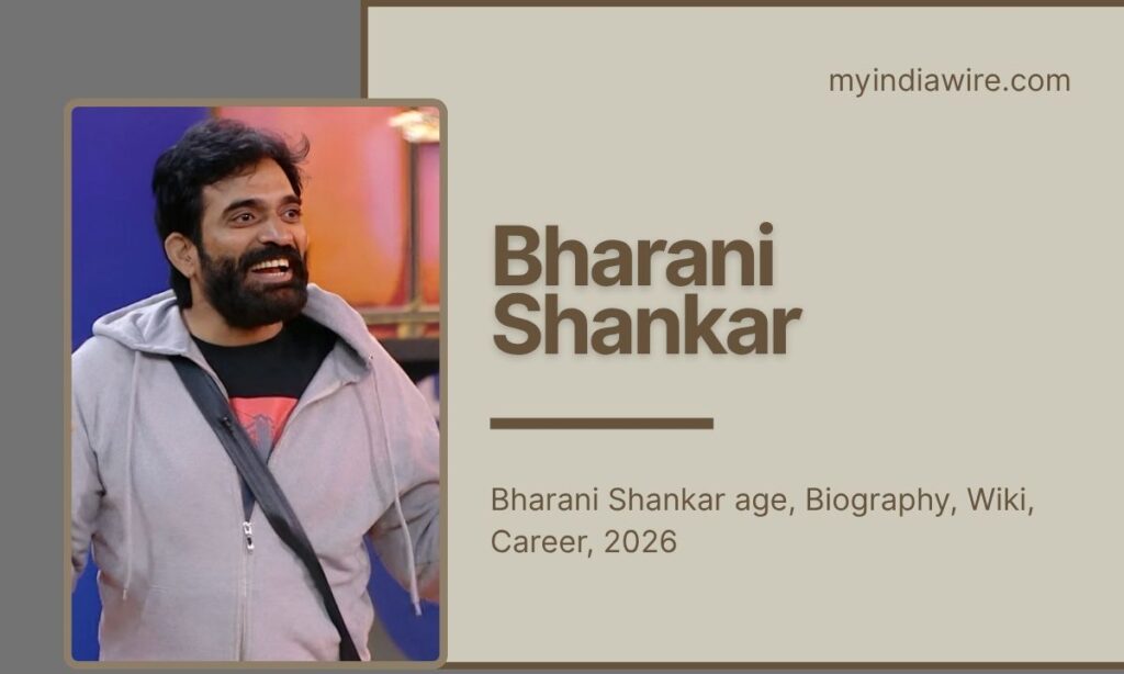 bharani shankar age