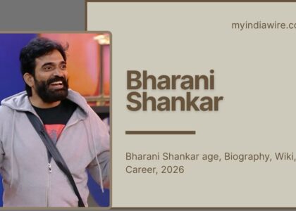bharani shankar age