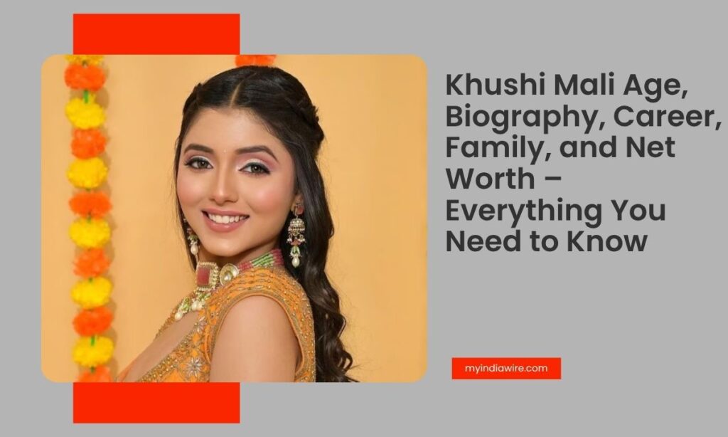 khushi mali age